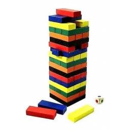 Juego De Bloques de madera Tipo Jenga.