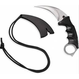 Karambit, Navaja Tctica Con Vaina Y Cordn. Gran Canal. 