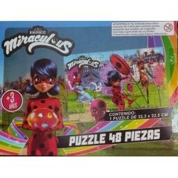 Puzzle 48 Piezas Miraculous Ladybug. Gran Canal