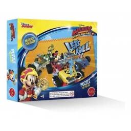 Puzzle Mickey 60 Piezas. Aventura Sobre Ruedas. Gran Canal