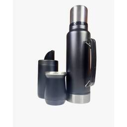 Set Termo Mate y Yerbero