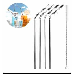 Sorbito metalico reutilizable pack x 4 con 1 limpiador